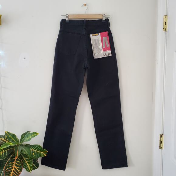 Wrangler Vintage Deadstock Western Black Jeans - Picture 1 of 7